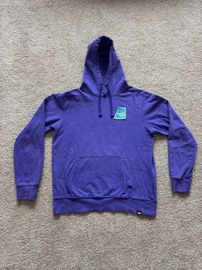The North Face Men's Crewneck Pullover Hoodie in Purple